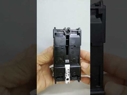 Fuji MCCB Molded Case Circuit Breaker BW50EAG-CE 30A 2Pole 5kAIC@230VAC, 2.5kAIC@380/440VAC, 1.5kAIC@500VAC Dimension (mm )50(W)x 100(H)x 60(D)