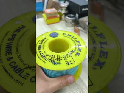 Philflex Autowire AWG 12 (3.5 mm) Automotive Wire Auto Wire White 30 Meters 1 Roll