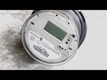 Aclara I210+ FM1S KWH Meter Digital Single Phase 2 Wire 4 Jaws Class 200 TA30 60HZ 220V