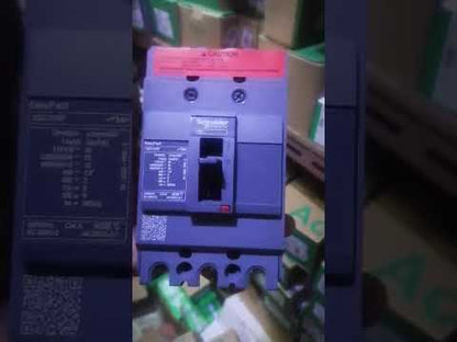 Schneider 75A 3 Pole 5KAIC 220V 100AF Industrial Circuit Breaker Type MCCB Molded Case Circuit Breaker Easy Pact EZC100F3075