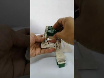 Omni Classis Series 3 Gang Regular Outlet 16A 250V with Plate Cover WEP-103+(WER-200x3)