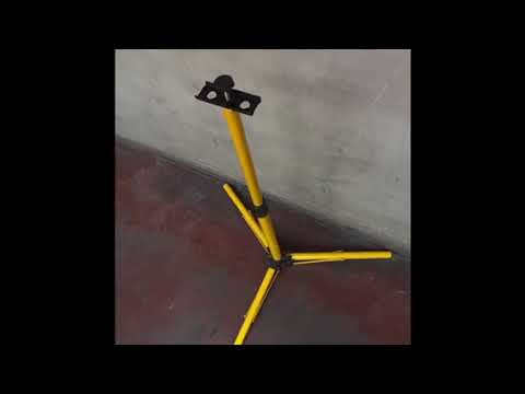 Flood Light Stand 1 Meter 1Head, Flood Light Tripod, Telescopic Tripod Stand ONLY