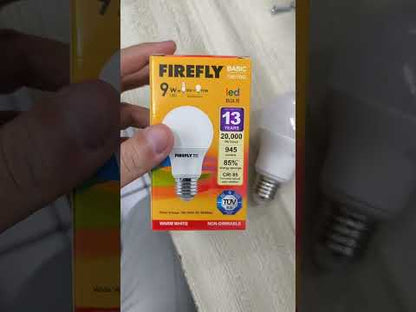 Firefly 9W LED Bulb E27 220V 3000K Warm White EBI109WW