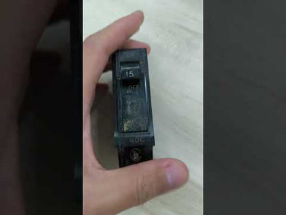 GE 15A 1P Circuit Breaker 10KAIC 220V TQL1450B