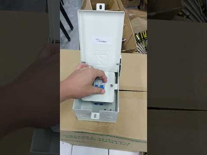 Chint 40A 2Pole 6KAIC 220V with Nema 3R Enclosure Outdoor NB1-632PC406KADB