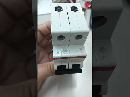 ABB MCB Miniature Circuit Breaker  6A 2  Pole 6 Kaic 220v SH202-C6