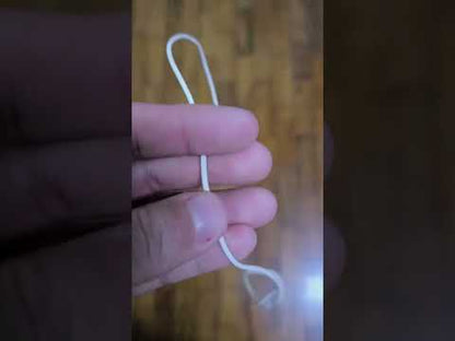 Alligator Clip with 0.25mm AWG 26 Wire 0.5Meter Available in Black and White