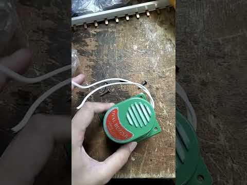 America Metallic Buzzer Oval Type Green 220V Electx Electrical Supply