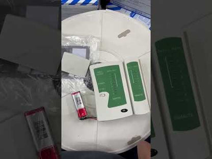 LAN Tester LAN Cable Tester RJ45 + RJ11 ( NS-468 ) Battery Operated (9V) Battery Not Included
