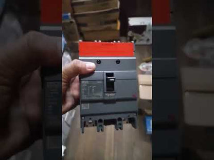 Schneider 160A 2 Pole MCCB Industrial Circuit Breaker Easy Pact Single Phase 36KAIC 250V EZC250H2160