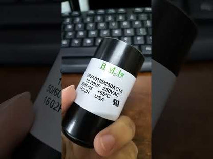 BMI Starting Capacitor 18-22UF 250V, Motor Capacitor 18-22MFD 250V AC