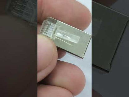Comscope_AMPCAT_5e_Connector_Plug_Plastic_Metal_Shielded_Connector_Plastic_Pass_Through_Metal_Pass_Through_100pcs_RJ45_Connector_CAT5E_I_Electx_Electrical_Supply