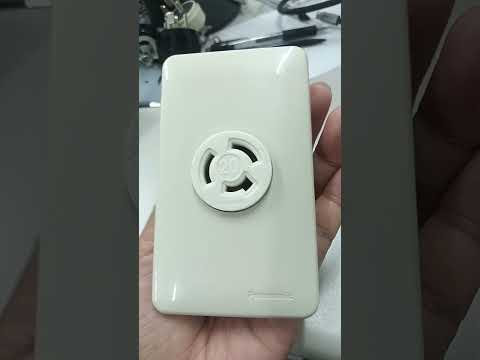 Panasonic 20A Twist Lock Outlet with Plate Cover 2P+E (3P) 250V (ML-3) WF2320 and WNF6253W-8, Twistlock Outlet with Plate Cover Electx Electrical Supply