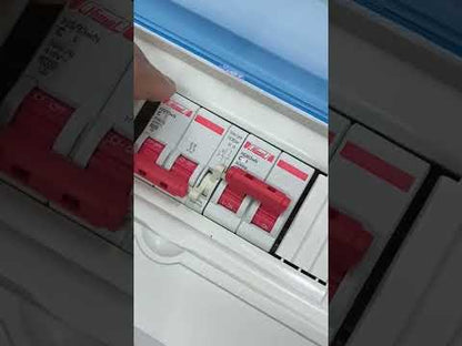 Himel MTS 20A 2 Pole 6KAIC 220V with PVC Enclosure ZY ZY5-8WAYSFT/2XHDB3WN2C20+HDB3W63HS