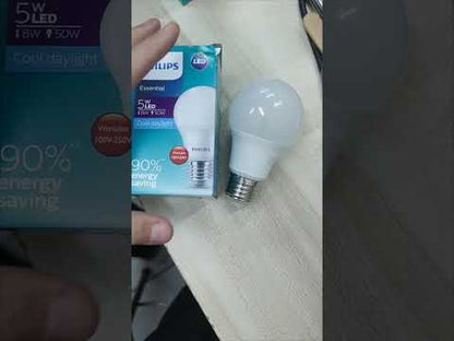 Philips 5W LED Bulb Essential E27 220V 6500K Daylight