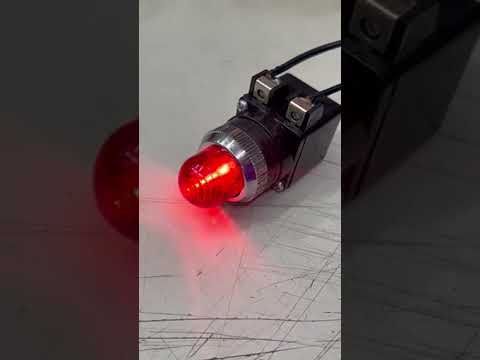 Auspicious 25mm Pilot Lamp Transformer Type, Pilot Light 110V RED 25mm