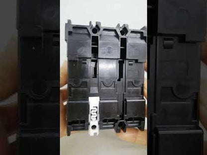 Fuji MCCB Molded Case Circuit Breaker BW63EAG-CE 60A 3Pole 5kAIC@230VAC, 2.5kAIC@380/440VAC, 1.5kAIC@500VAC Dimension (mm )75(W)x 100(H)x 60(D)