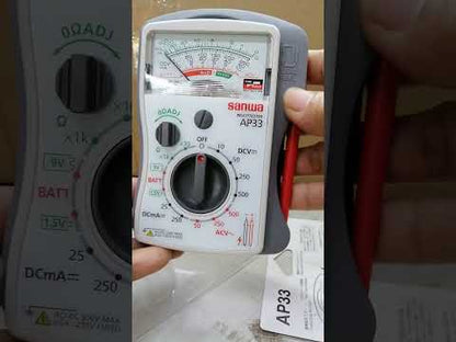 Sanwa Analog Pocket Tester AP-33 500V AC - AP33