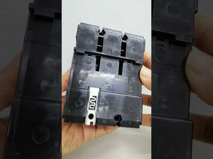 Fuji MCCB Molded Case Circuit Breaker BW63SAG-CE 60A 3Pole 10kAIC@230VAC, 7.5kAIC@380/440VAC, 5kAIC@500VAC Dimension (mm):75(W)x 100(H)x 60(D)