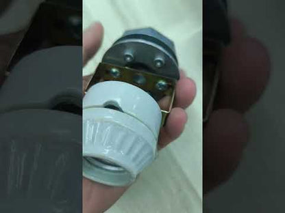 Amco Porcelain E27 Socket with Long Bracket 1/2 Conduit Thread