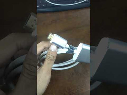 Pihen HDMI Plug 1.4V to VGA Outlet Converter White 1 Meter