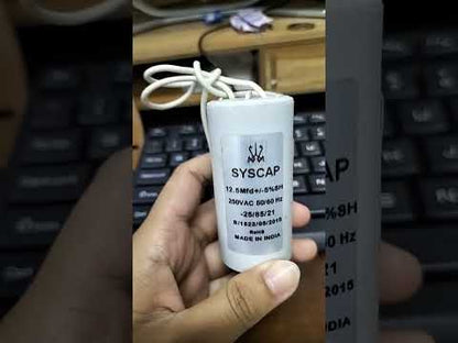 SYSCAP 12.5MFD 250 VAC Running Capacitor, Motor Run Capacitor