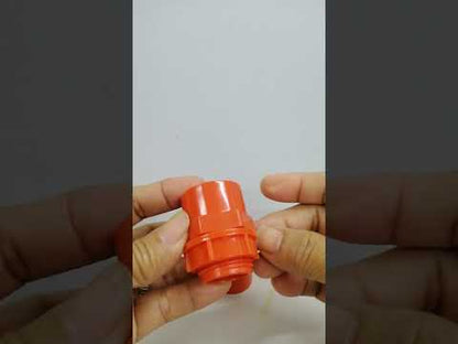 Royu PVC Male Thread Adapter with Nut 25MM ¾ Inch RVFEMTA25