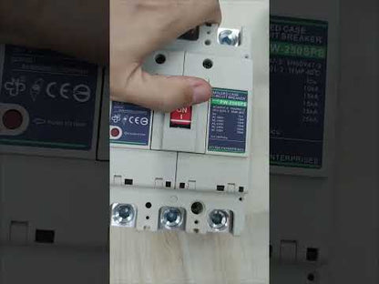 Koten 225A Molded Case Circuit Breaker 25KAIC 250V Three Phase 3 Pole MCCB Industrial Circuit Breaker PW-250SPS225A3P