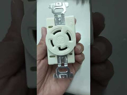 Panasonic 30A Twist Lock Outlet 3P+E (4P) 250V (NEMA L6) WF2430 Twistlock Outlet 30A 3P+E (4P)