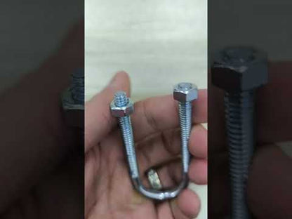 McGill 1/4 x 1/2 U Bolt Zinc Plated Steel MGUBLT-1/4-1/2
