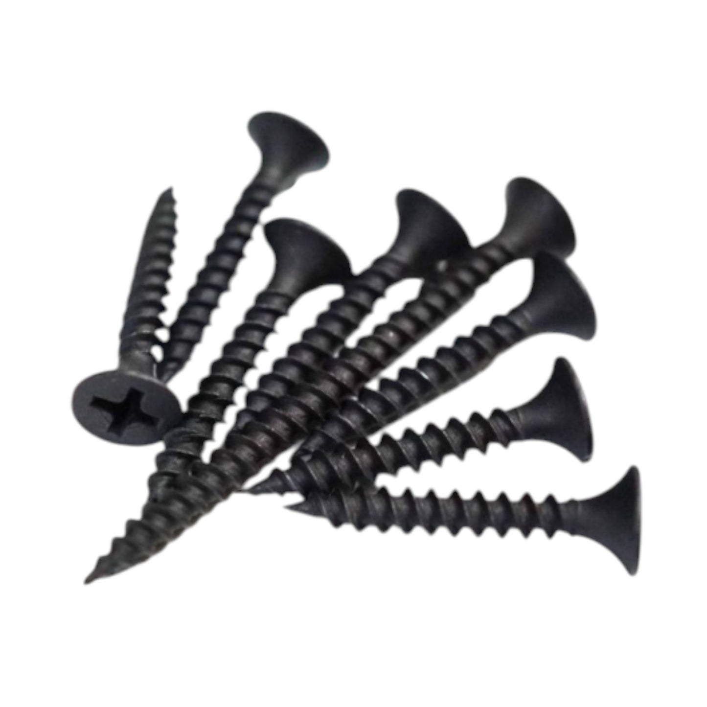 Black Screw 4 Inch for Wood Gypsum pack of black countersunk Phillips screws for wood and gypsum from China