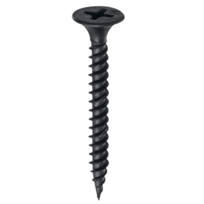 Black Screw 4 Inch for Wood Gypsum flat countersunk Phillips head coarse thread screw made in China