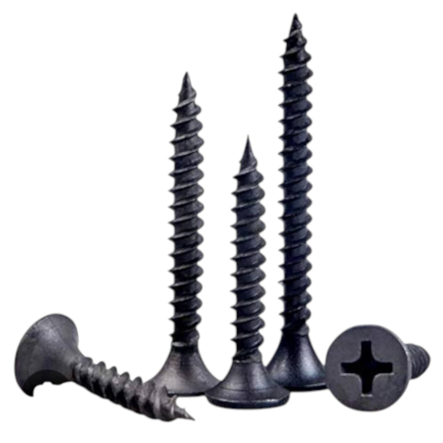 Black Screw 4 Inch for Wood Gypsum Phillips countersunk drywall screws from China pack