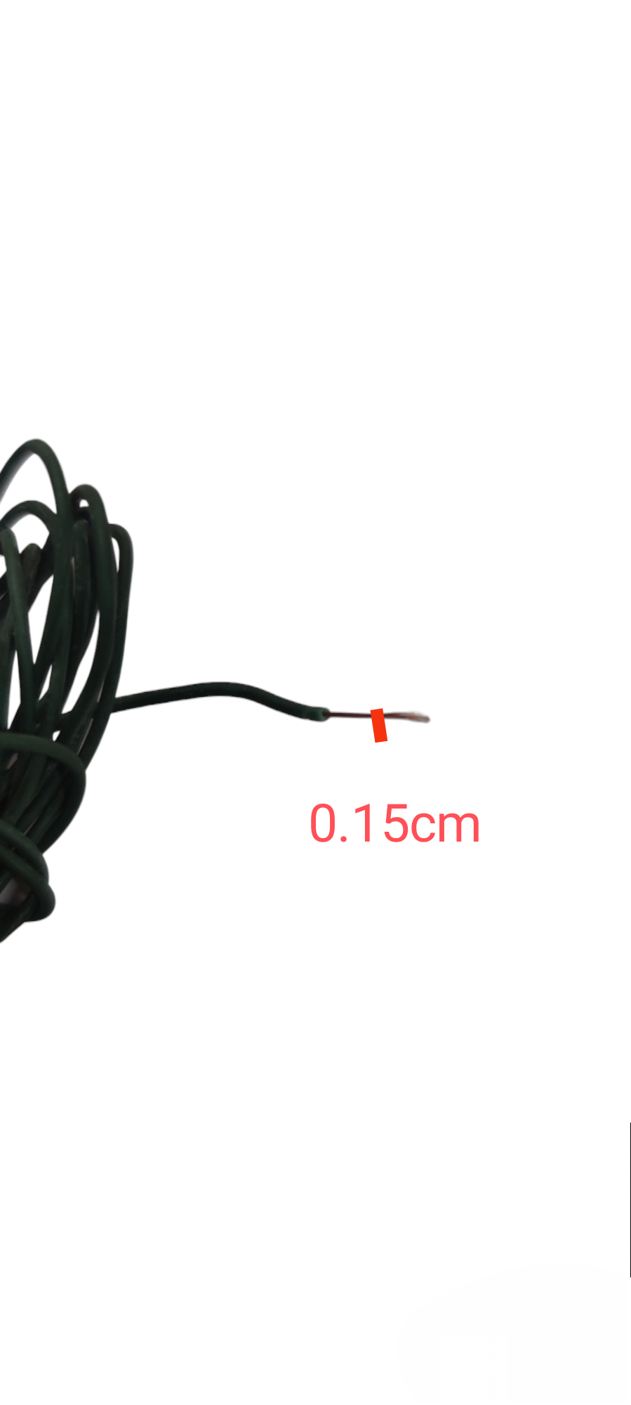 Black pure copper wire for DIY projects with 0.15cm thickness from China
