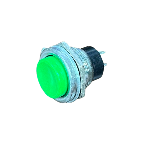 Push button 1A 220V green NO designed for easy control in electrical applications
