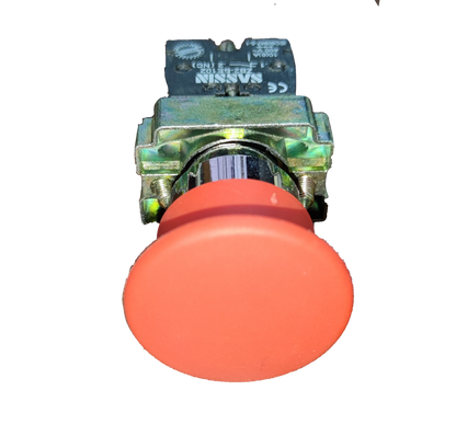Sassin Push button Head Red 1 NC 5A 220V switch for power points and plugs