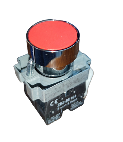 Grippes Push Button Switch 22mm with Metal Head red button and metal casing for power control