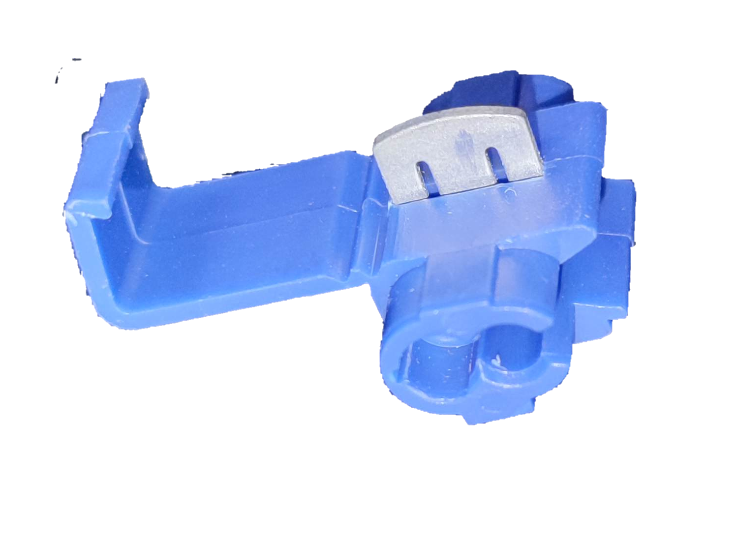 Blue quick connect terminal set designed for fast and secure electrical connections