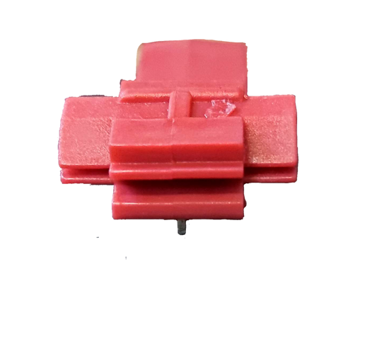 Quick connect terminal set in red for efficient electrical connections and easy installation