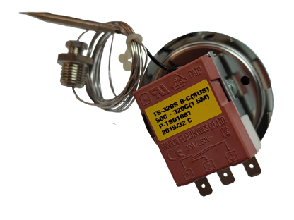 Grippes water dispenser part featuring Rainbow thermostat 0 to 320 degrees for temperature control