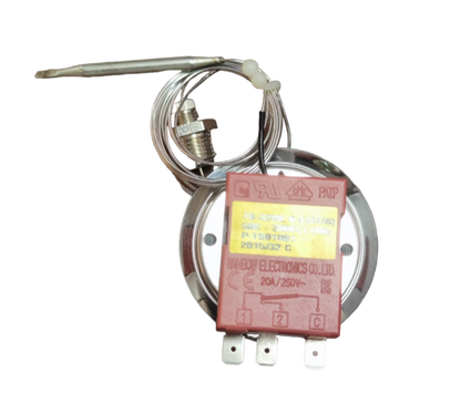 Grippes water dispenser replacement part featuring a rainbow thermostat 0 to 320 degrees with metal probe and wiring