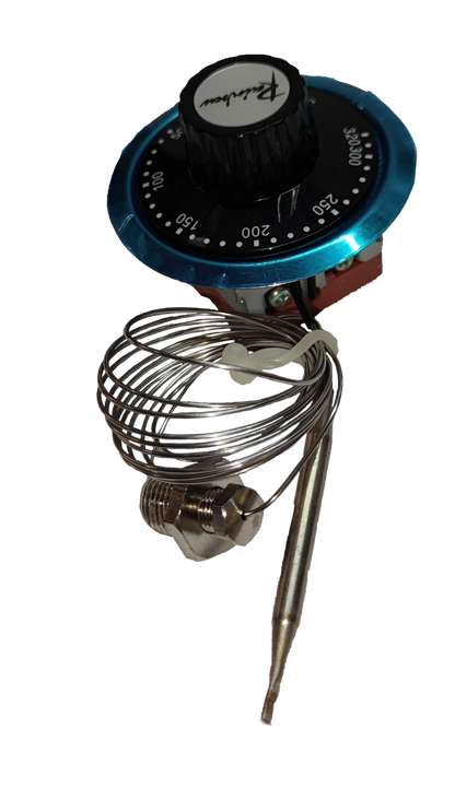 Grippes Rainbow thermostat 0 to 320 degrees for water dispenser temperature control with dial and coiled sensor