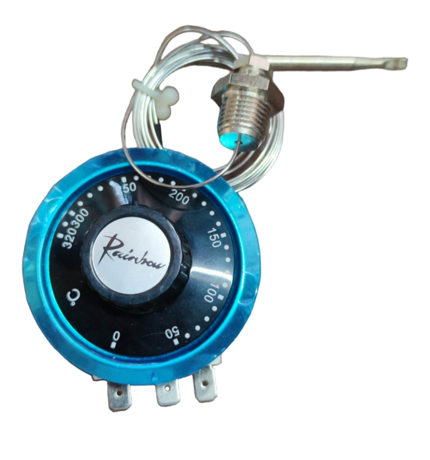 Grippes Rainbow thermostat 0 to 320 degrees water dispenser and filter accessory with dial and probe