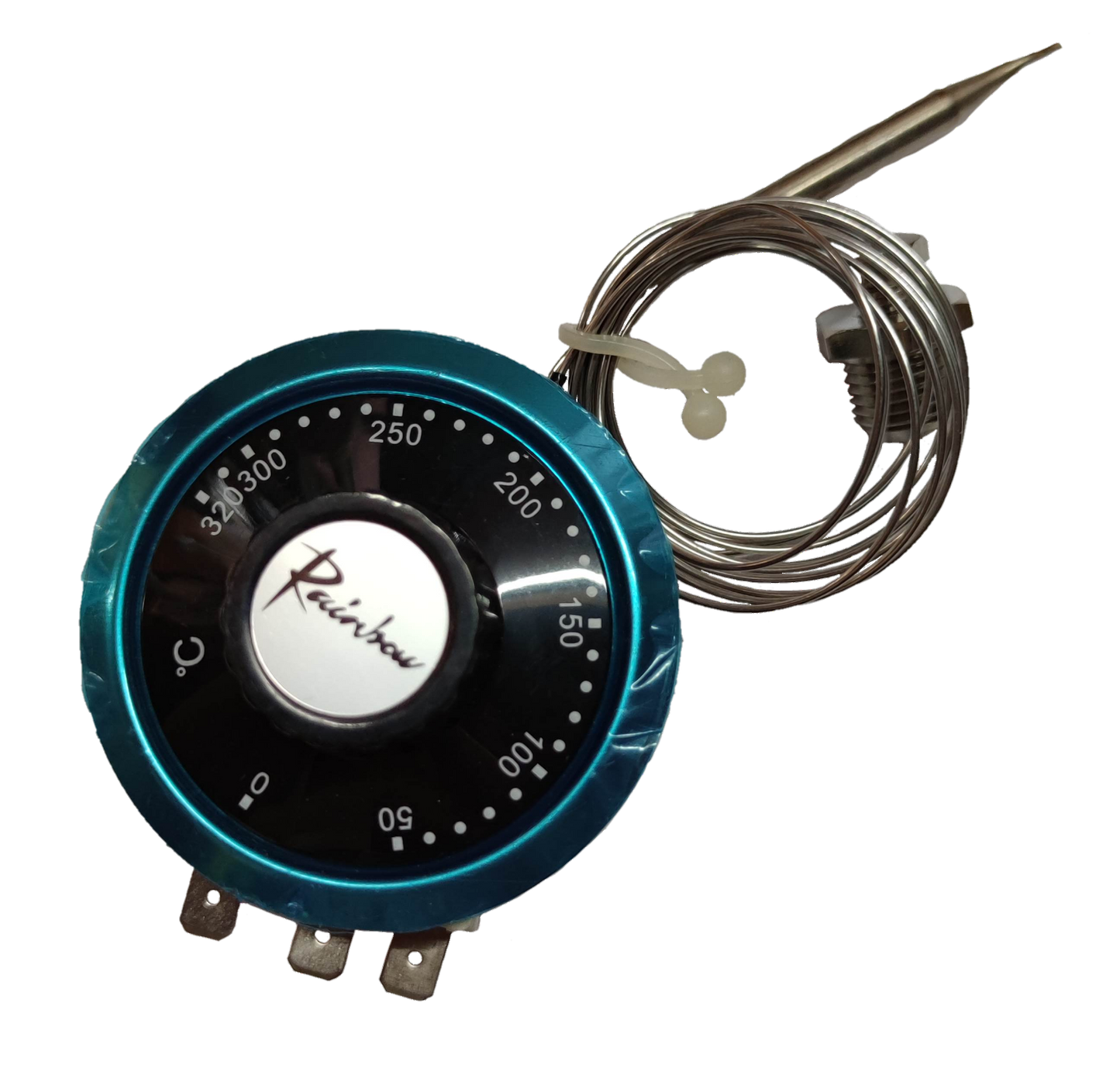 Grippes Rainbow thermostat 0 to 320 degrees water dispenser part with metal probe and dial