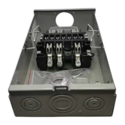 Cirtech Rectangular Meter Base 13 Jaws with multiple connectors and gray housing for electrical installations