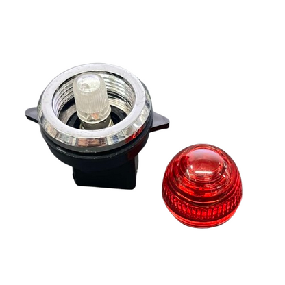 Auspicious red panel indicator light 220 volt for clear visibility in work environments