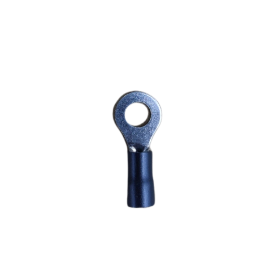 Ring type terminal lugs for wiring with a secure connection for electrical projects