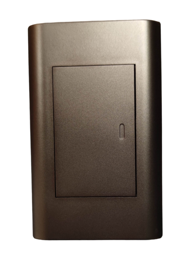 Royu 1 Gang 1 Way Switch Plano Series-MD511DW in sleek metallic finish for modern electrical installations