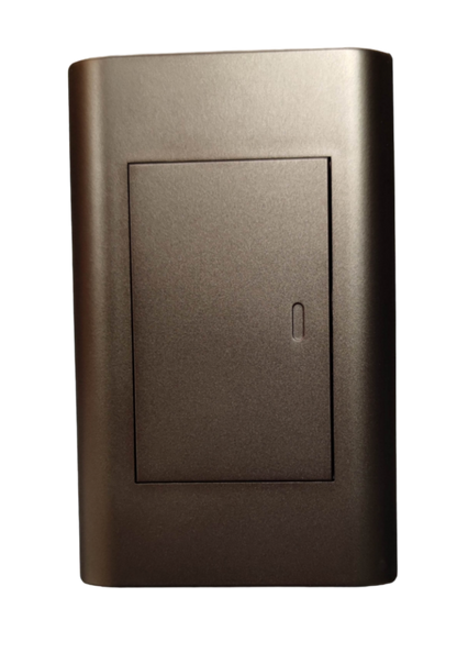 Royu 1 Gang 1 Way Switch Plano Series-MD511DW in sleek metallic finish for modern electrical installations