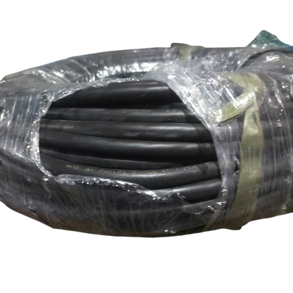 Phelps Dodge 1.25mm 4core royal cord black electrical wire coil wrapped in plastic